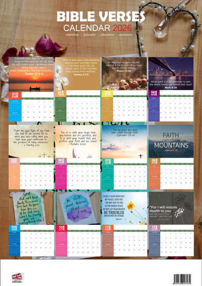 Bible Verses Art Calendar 2026 – M-PRA Range
