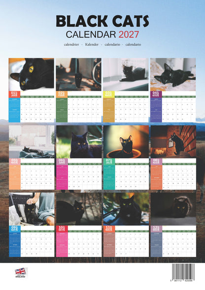 Black Cats Calendar 2027 – M-PRA Range