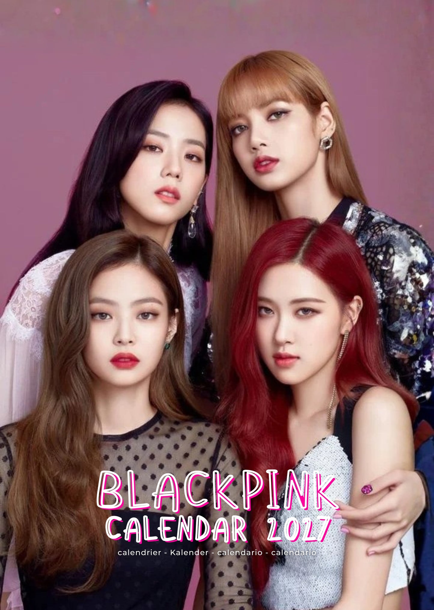 Black Pink Music Calendar 2027 – M-PRA Range