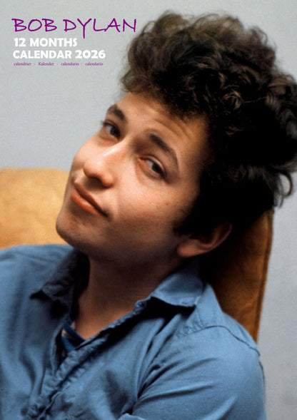 Bob Dylan Music Calendar 2026 – M-PRA Range