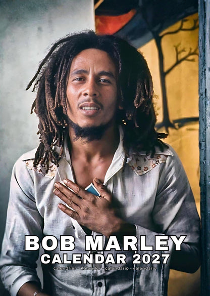 Bob Marley Music Calendar 2027 – M-PRA Range