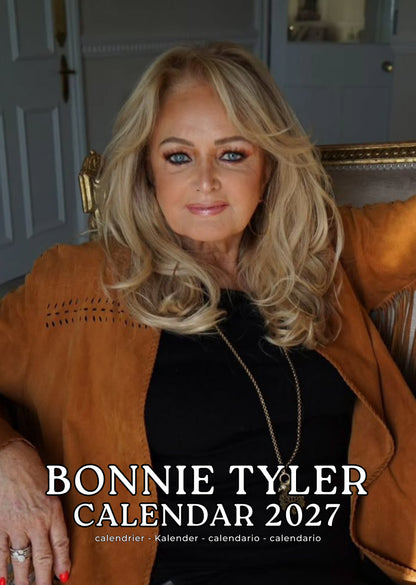 Bonnie Tyler Music Calendar 2027 – M-PRA Range