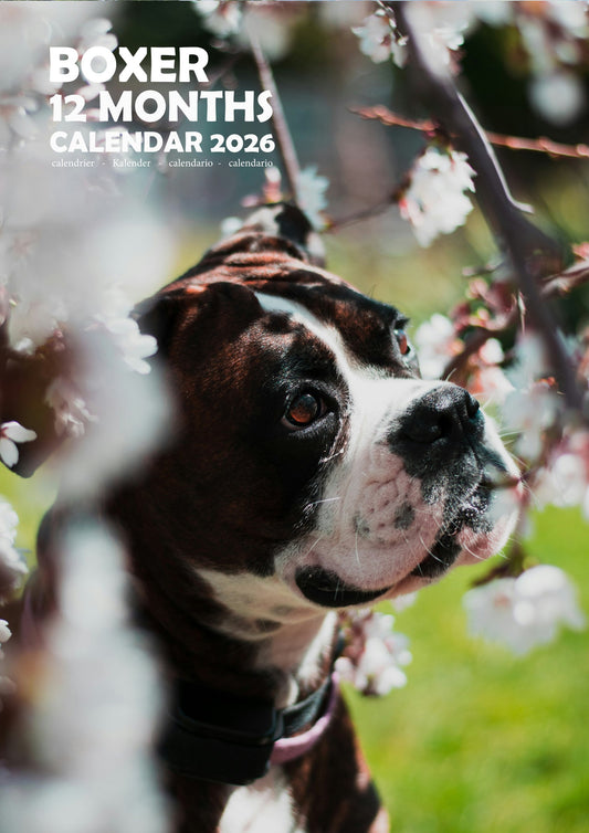 Boxer Dog Calendar 2026 – M-PRA Range