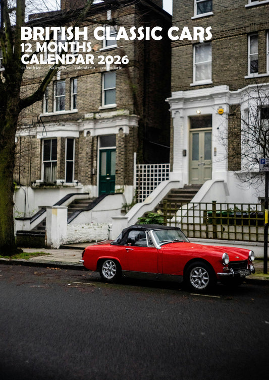 British Classic Cars Transport Calendar 2026 – M-PRA Range