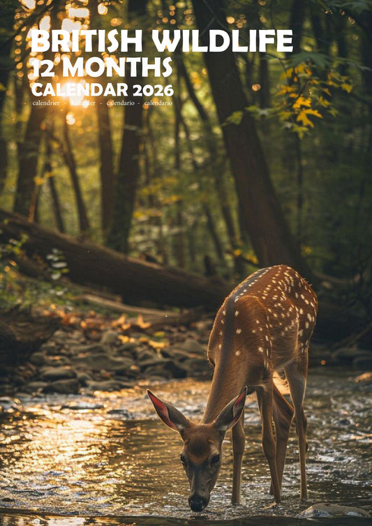 British Wildlife Calendar 2026 – M-PRA Range