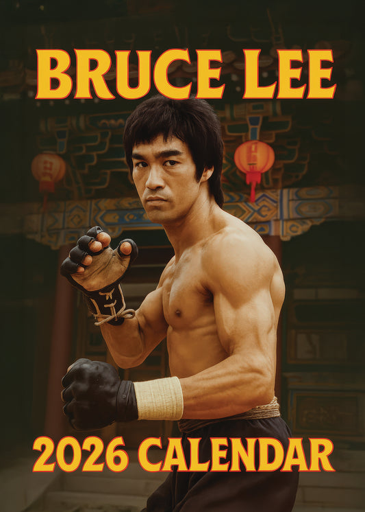 Bruce Lee Calendar 2026 – RR Range