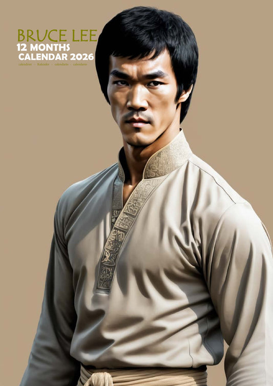 Bruce Lee Celebrity Calendar 2026 – M-PRA Range