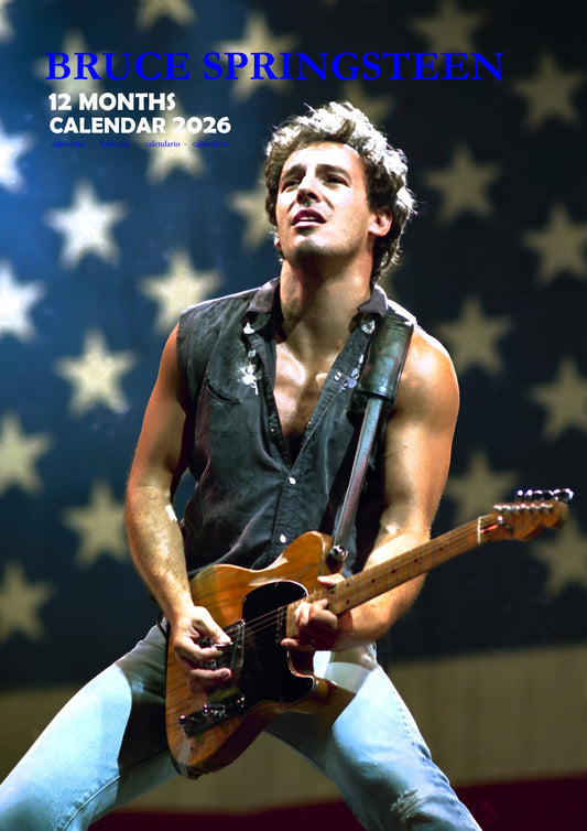 Bruce Springsteen Music Calendar 2026 – M-PRA Range