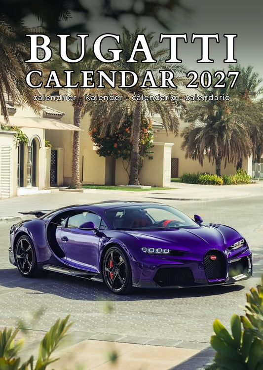 Bugatti Transport Calendar 2027 – M-PRA Range