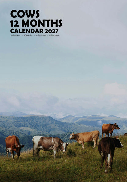 Cows Calendar 2027 – M-PRA Range