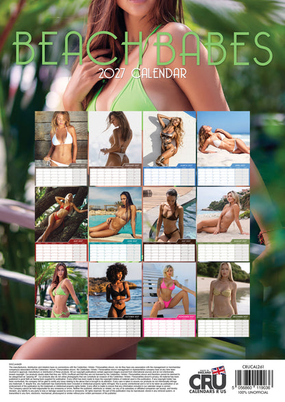 Beach Babes Calendar 2027 – Celebrate Sun, Sand, and Stunning Beauty