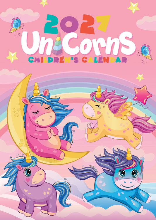Unicorns Calendar 2027