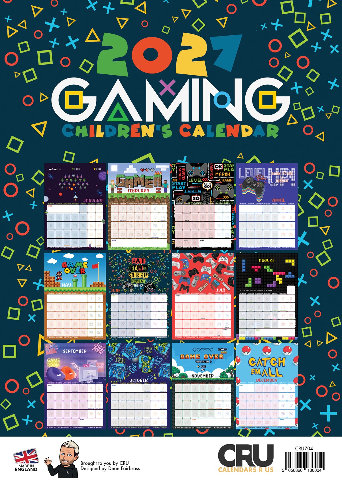 Gamer Calendar 2027