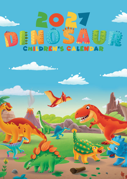 Dinosaurs Calendar 2027