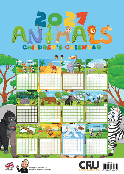 Animals Calendar 2027