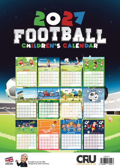 Football Calendar 2027