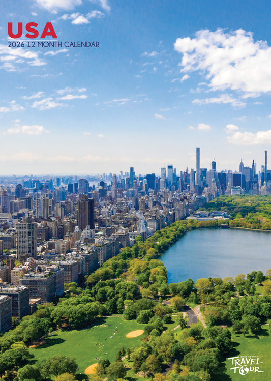 USA Calendar 2026 – A Year of Iconic Landmarks, Cities, and Natural Wonders