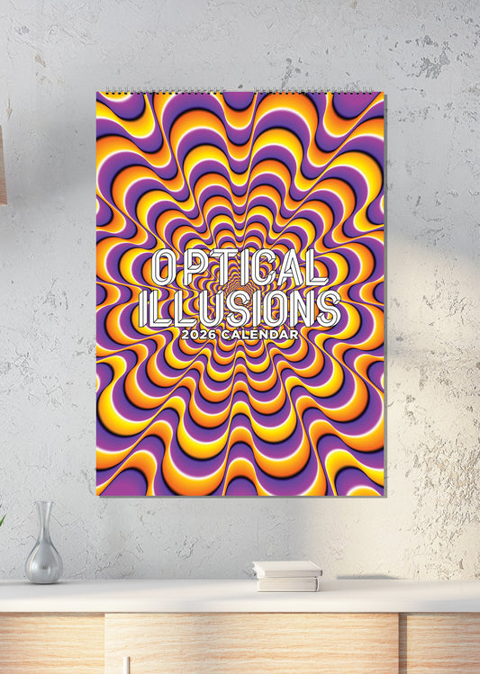 Optical Illusions Calendar 2026 – A Year of Mind-Bending Visual Art