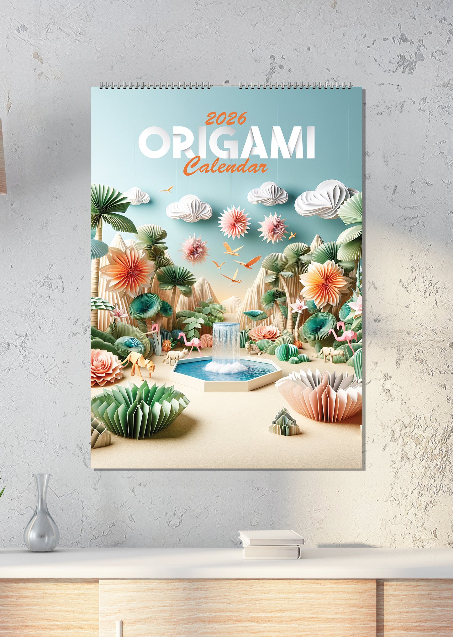 Origami Calendar 2026 – A Year of Intricate Designs and Paper Art