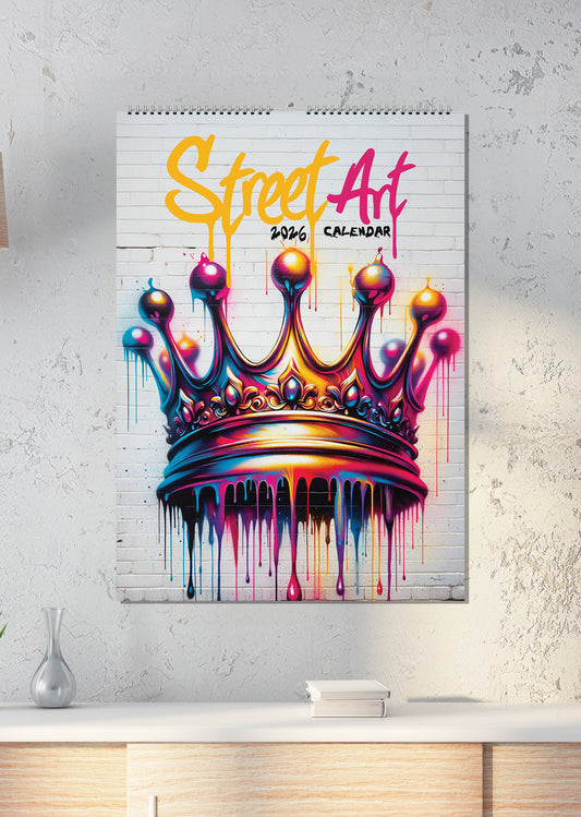 Street Art Calendar 2026 – Urban Creativity, Global Artists, and Bold Street Style