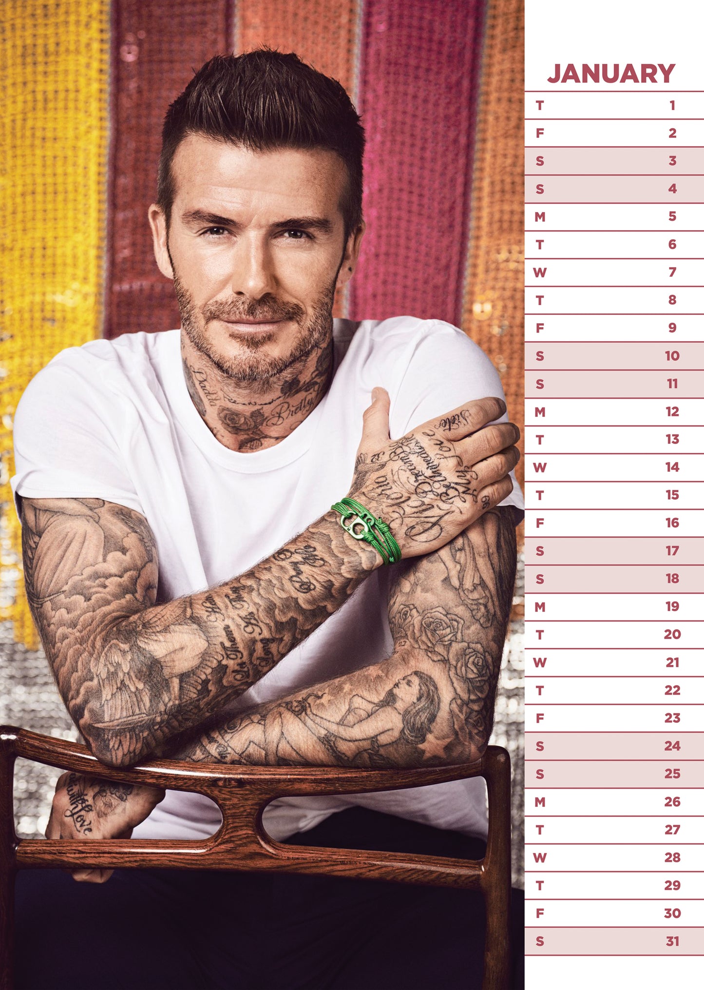 David Beckham Calendar 2026 – A Stylish Year with a Global Icon
