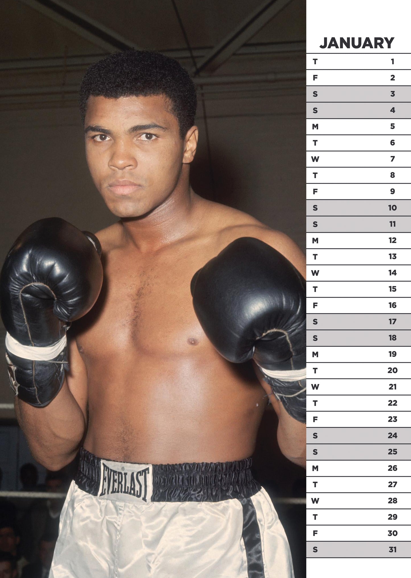 Muhammad Ali Calendar 2026 – A Year of Courage, Charisma & Champion Spirit