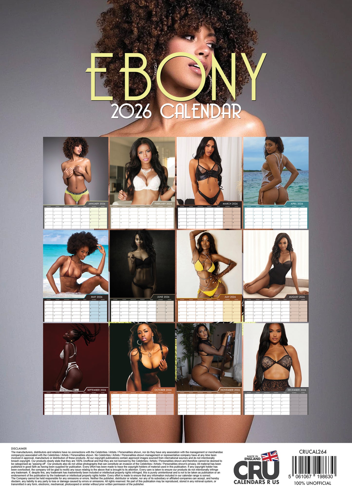 Ebony Calendar 2026 – A Celebration of Beauty, Elegance, and Strength