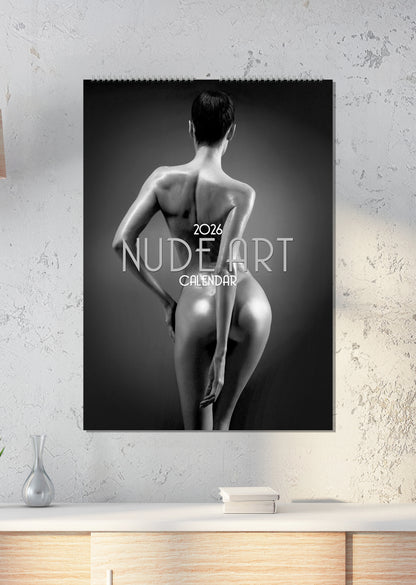 Nude Art Glamour Calendar 2026 – Celebrating the Human Form Through Artistic Expression