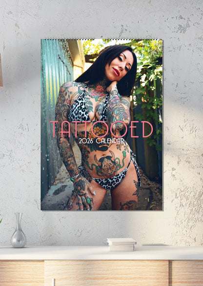 Tattooed Calendar 2026 – A Bold Celebration of Art, Confidence, and Beauty