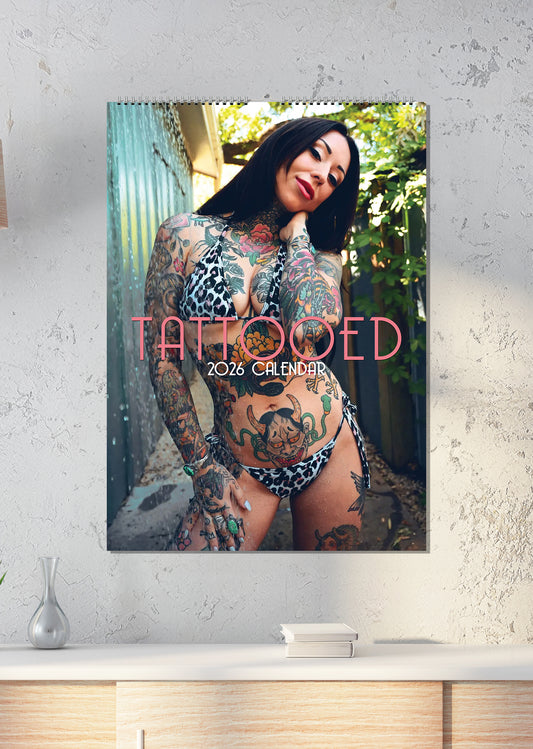 Tattooed Calendar 2026 – A Bold Celebration of Art, Confidence, and Beauty