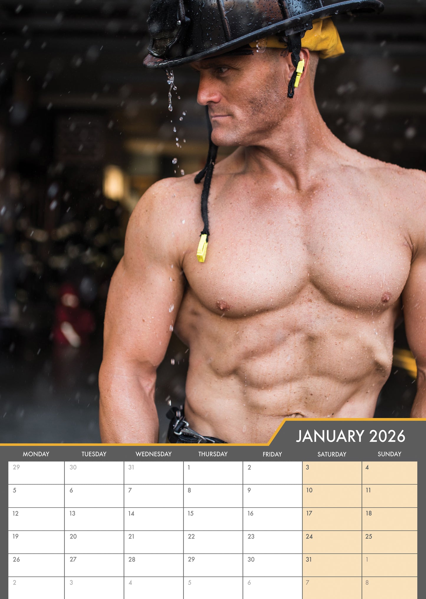 Firemen Calendar 2026 – Celebrate the Strength, Courage, and Charm of Firefighters