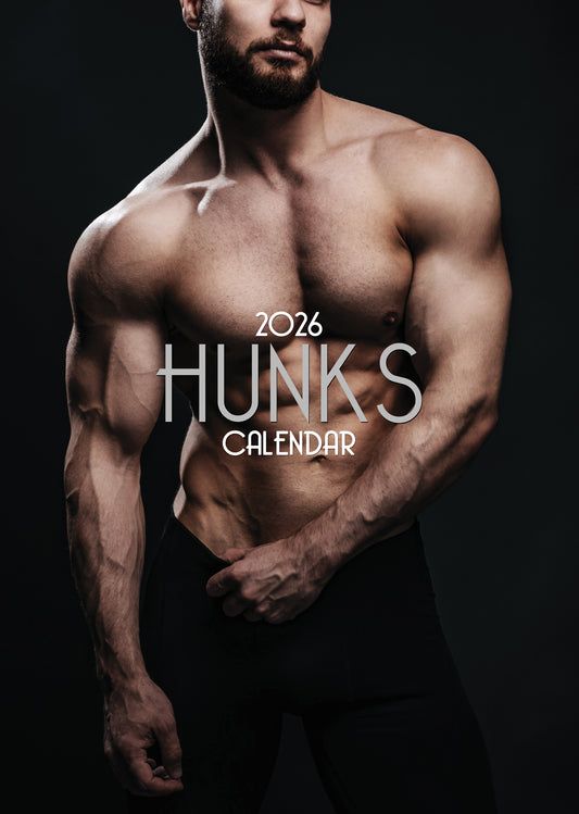 Hunks Calendar 2026 – Celebrate Masculine Beauty and Strength All Year Long