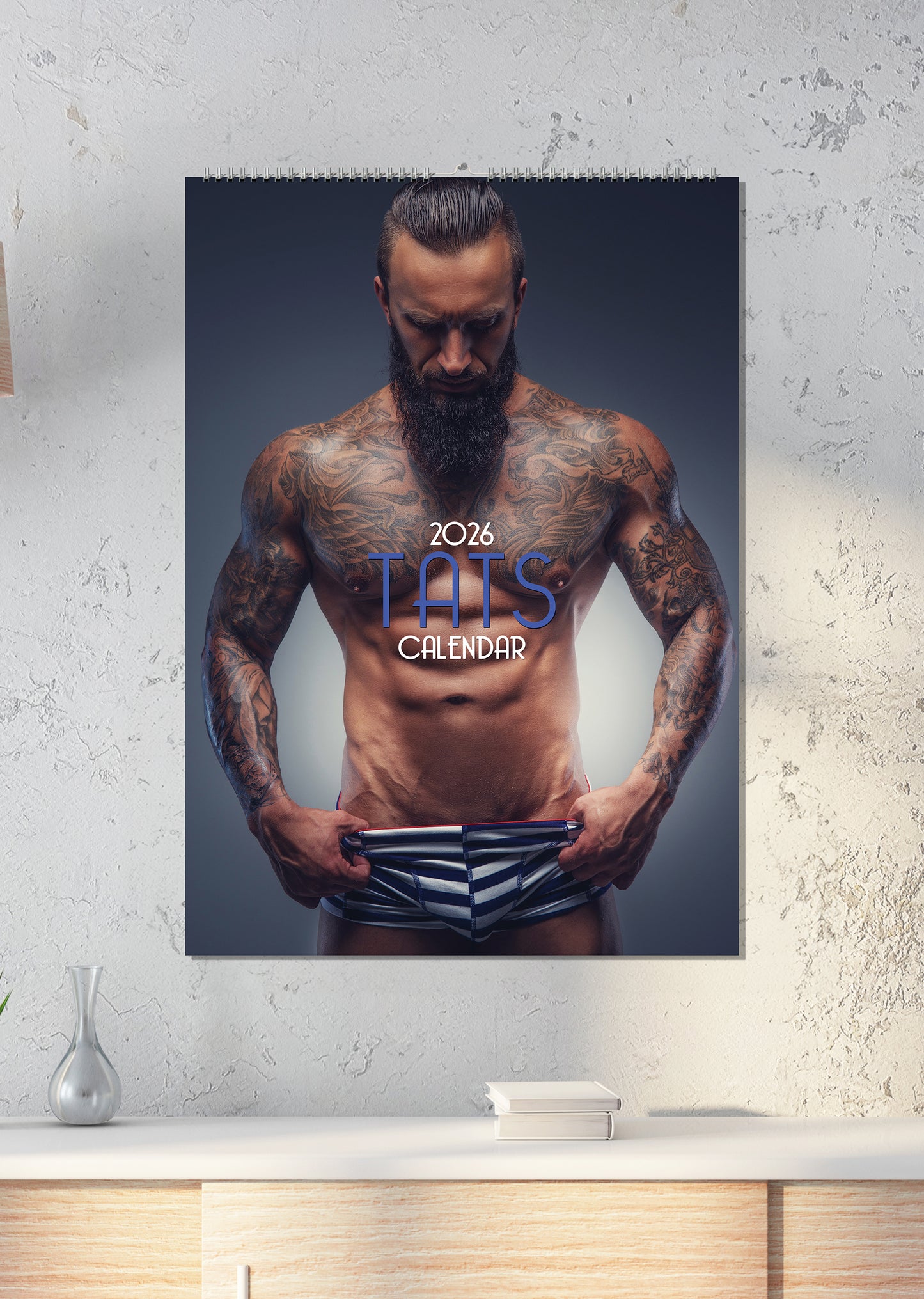 Tatts (Male) Calendar 2026 – A Year of Inked Confidence and Style