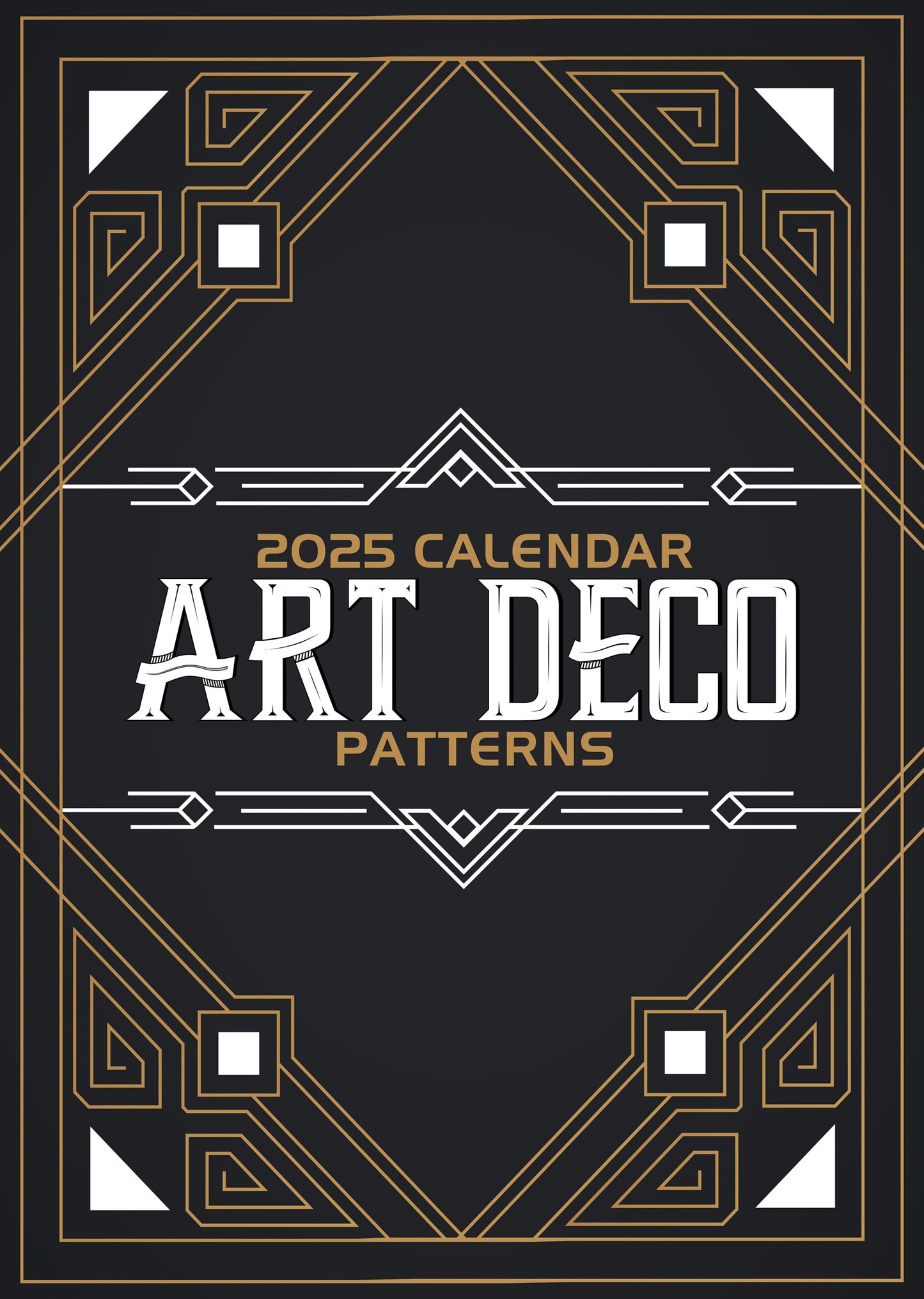 Art Deco Calendar 2025