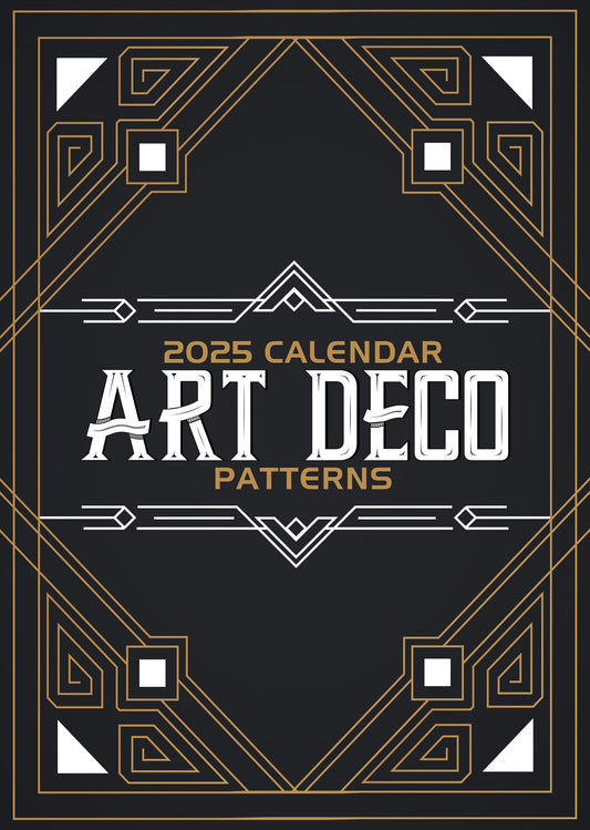 Art Deco Calendar 2025