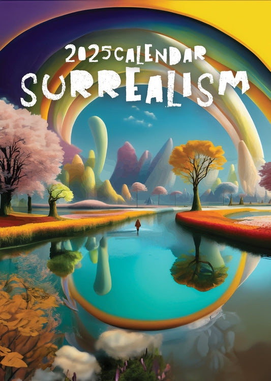 Modern Surrealism Calendar 2025