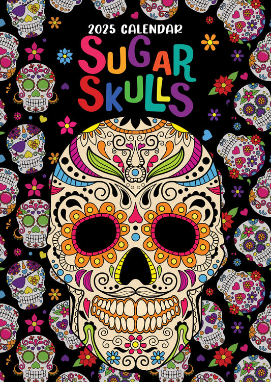 Sugar Skulls Calendar 2025