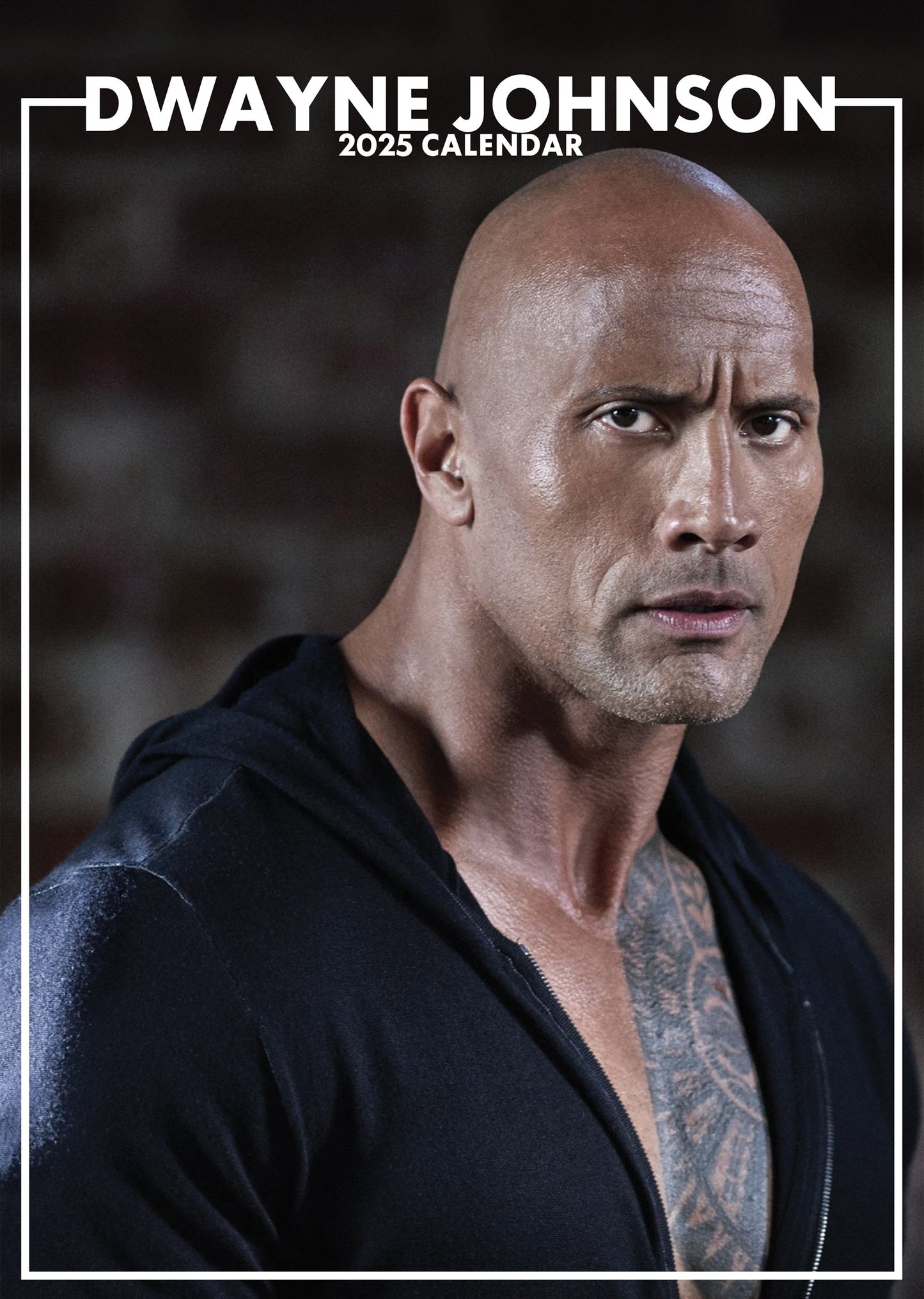 Dwayne Johnson Calendar 2025