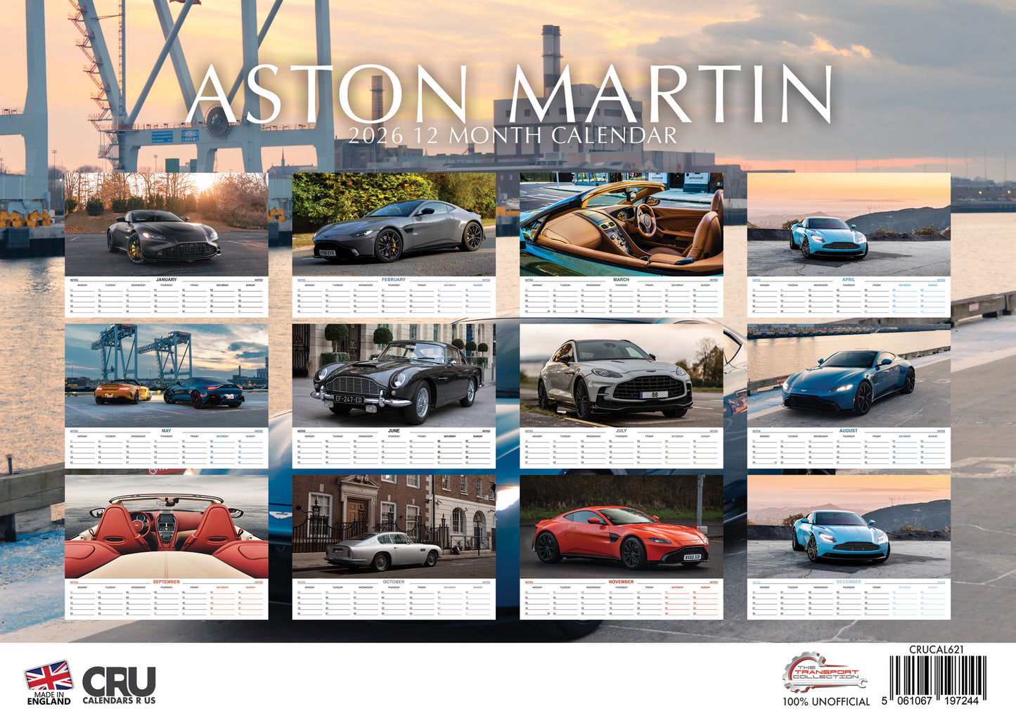 Aston Martin Calendar 2026 – A Year of Luxury and Power