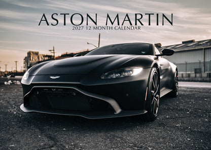 Aston Martin Calendar 2027 – Experience Luxury and Performance