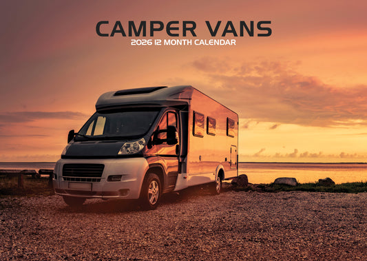 Camper Vans Calendar 2026 – Explore the World One Month at a Time