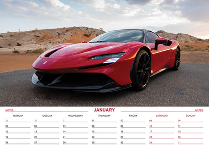 Ferrari Calendar 2026 – A Year of Pure Automotive Excellence