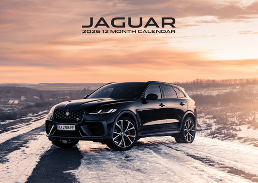 Jaguar Car Calendar 2026 – A Year of British Performance and Elegance