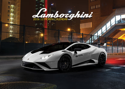 Lamborghini Calendar 2026 – A Supercar Showcase of Power and Precision