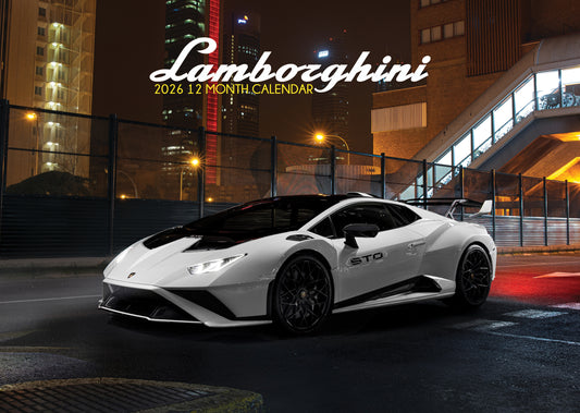 Lamborghini Calendar 2026 – A Supercar Showcase of Power and Precision