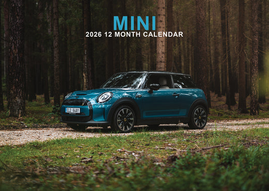 Mini Cooper Calendar 2026 – A Year of Classic Style and Compact Power
