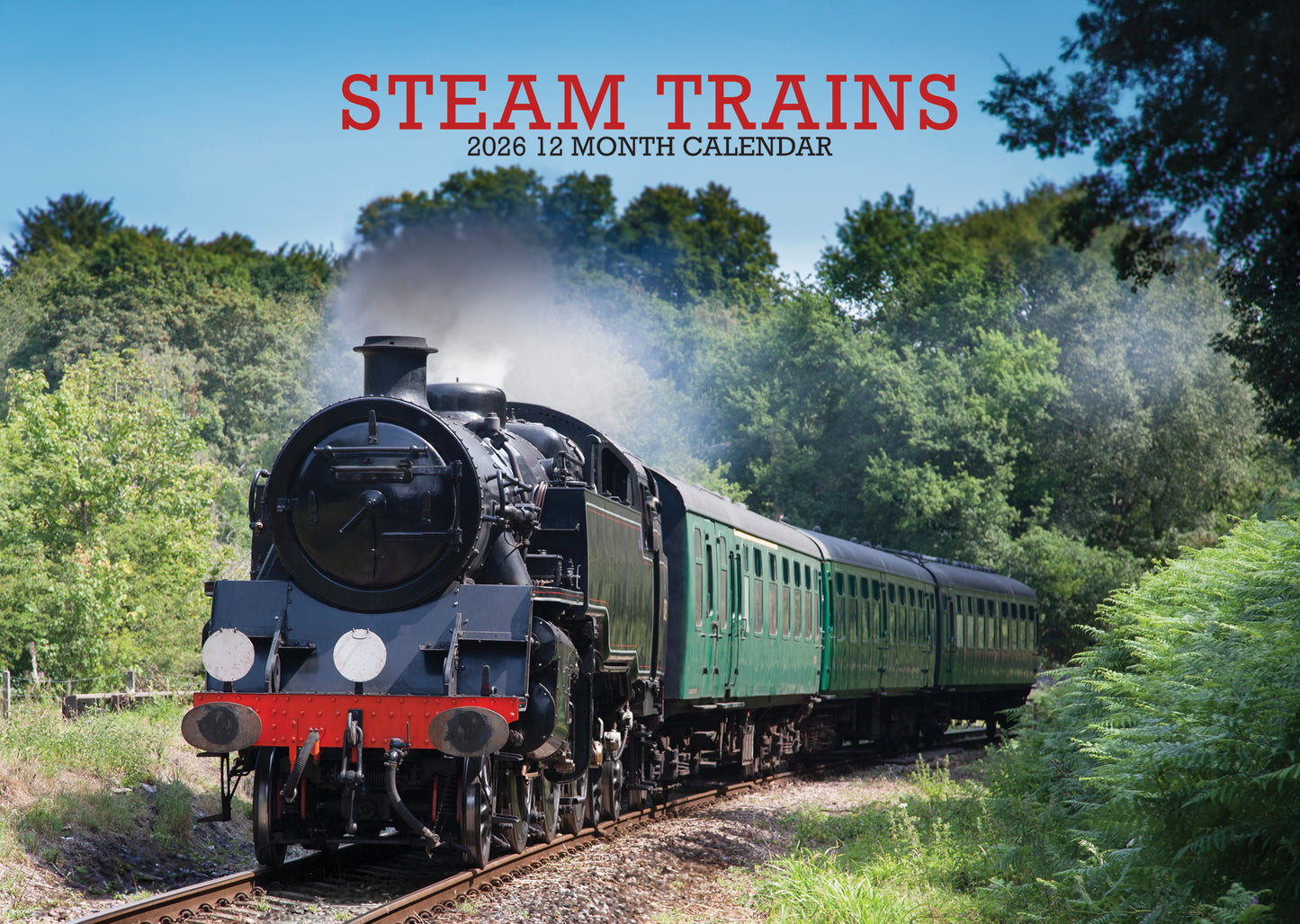 Steam Trains Calendar 2026 – A Tribute to Classic Engineering