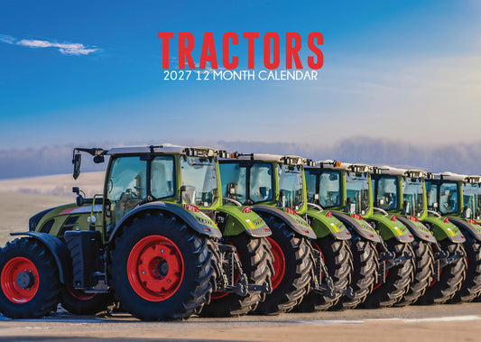 Tractors Calendar 2027 – A Tribute to Power and Precision