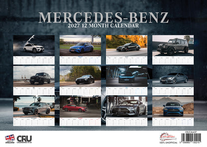 Mercedes-Benz Calendar 2027 – Experience Luxury and Performance