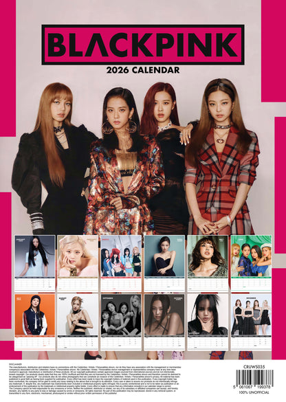 Blackpink Calendar 2026 – A Year of Fierce Fashion and Global Pop Power